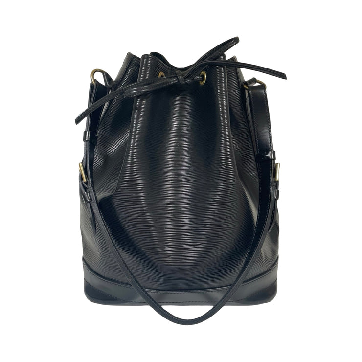 Louis Vuitton - Black Epi Noe Bucket Bag