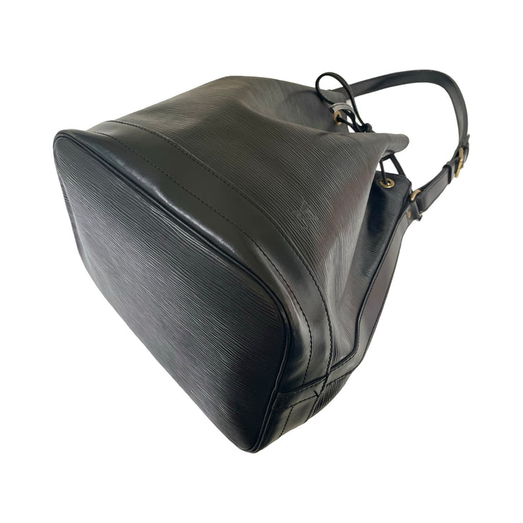 Louis Vuitton - Black Epi Noe Bucket Bag