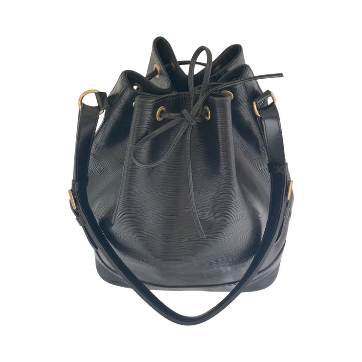 Louis Vuitton - Black Epi Noe Bucket Bag