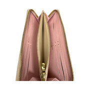 Louis Vuitton - Damier Azur Clemence Zip Wallet Pink Interior