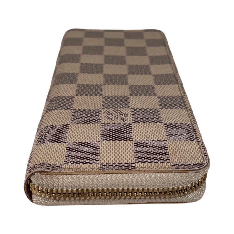 Louis 2024 Vuitoon damier azur wallet