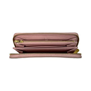 Louis Vuitton - Damier Azur Long Zippy Wallet w/Pink Interior