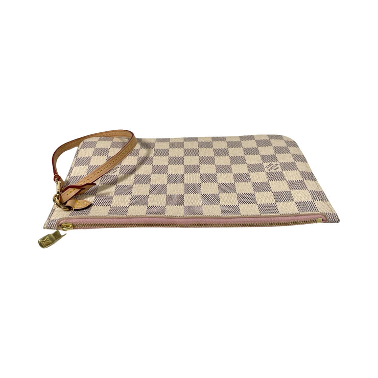 Louis Vuitton - Damier Azur Neverfull MM Pochette