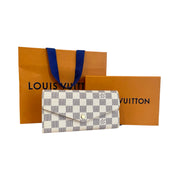 Louis Vuitton - Damier Azur Sarah Long Envelope Wallet