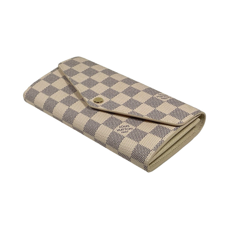 Louis Vuitton - Damier Azur Sarah Long Envelope Wallet