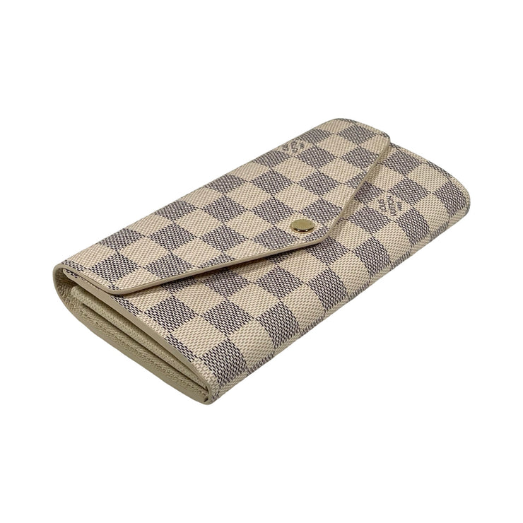 Louis Vuitton - Damier Azur Sarah Long Envelope Wallet