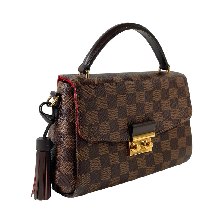 Louis Vuitton - Damier Ebene Croisette Shoulder Bag
