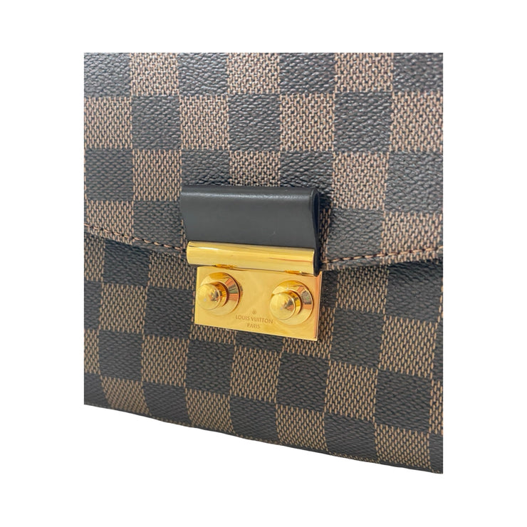 Louis Vuitton - Damier Ebene Croisette Shoulder Bag