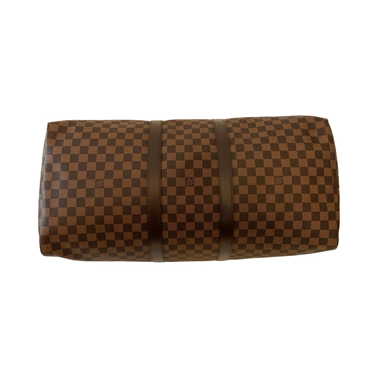 Louis Vuitton - Damier Ebene Keepall 55 Bandouliere