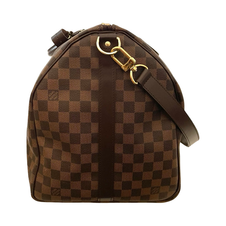 Louis Vuitton - Damier Ebene Keepall 55 Bandouliere