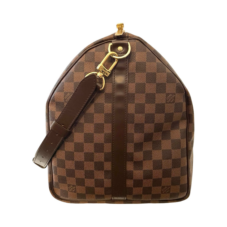 Louis Vuitton - Damier Ebene Keepall 55 Bandouliere