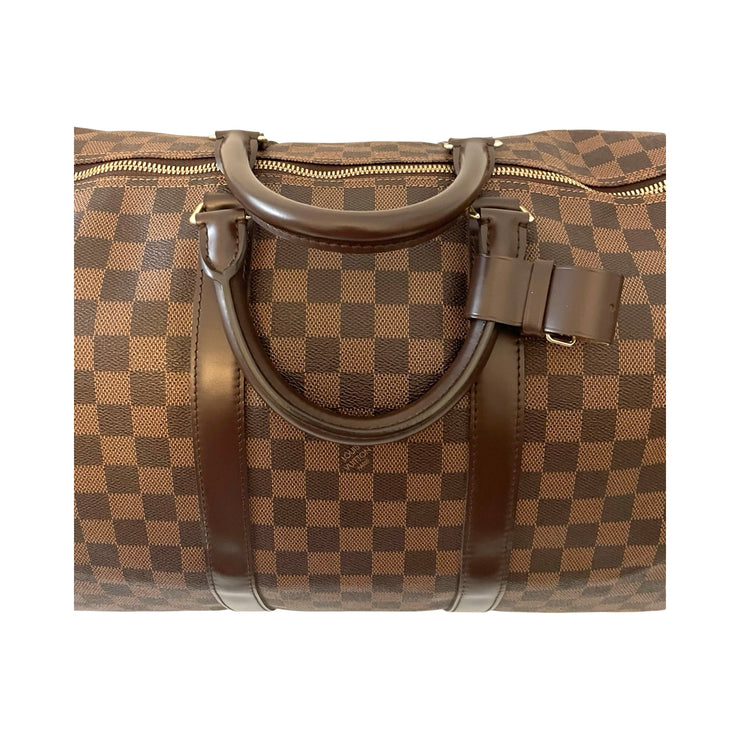 Louis Vuitton - Damier Ebene Keepall 55 Bandouliere