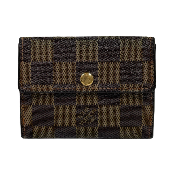 Louis Vuitton - Damier Ebene Ludlow Coin Purse Wallet