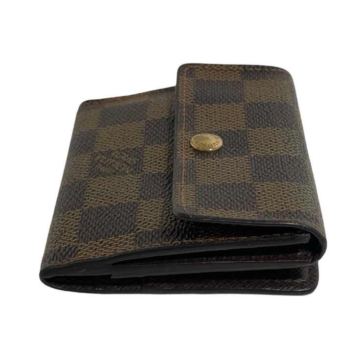 Louis Vuitton - Damier Ebene Ludlow Coin Purse Wallet