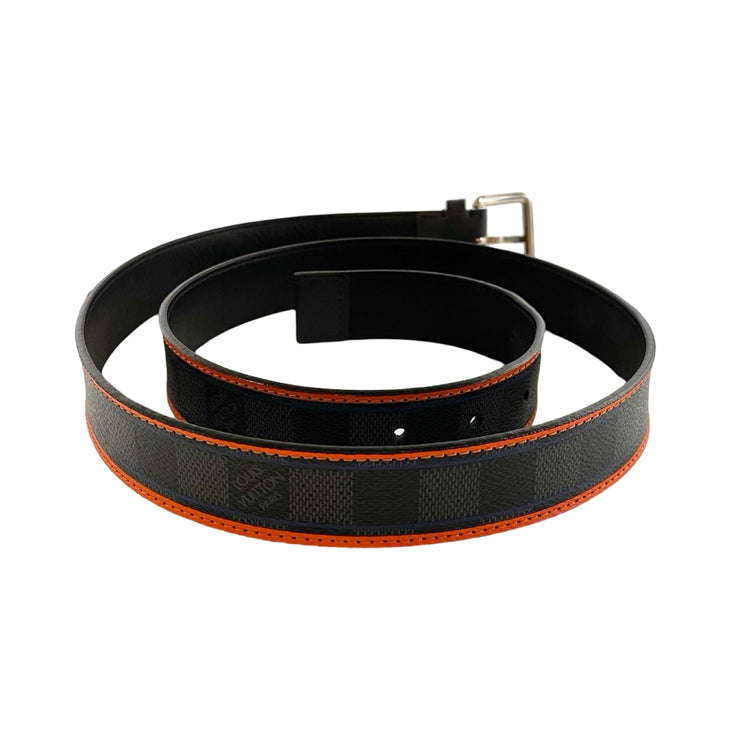 Louis Vuitton - Damier Graphite Ace Belt