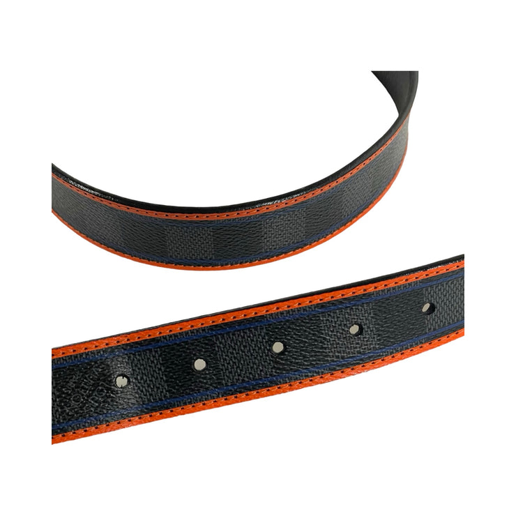 Louis Vuitton - Damier Graphite Ace Belt