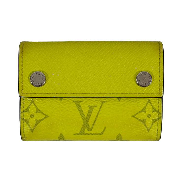 Louis Vuitton - Discovery Monogram Bahia Tiaga Yellow Compact Wallet