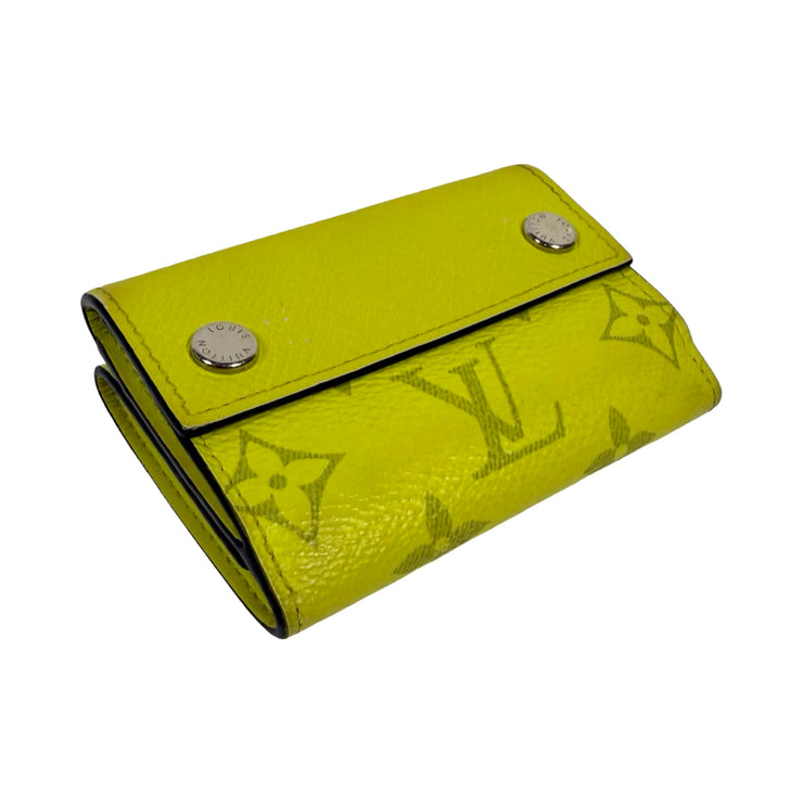 Louis Vuitton - Discovery Monogram Bahia Tiaga Yellow Compact Wallet
