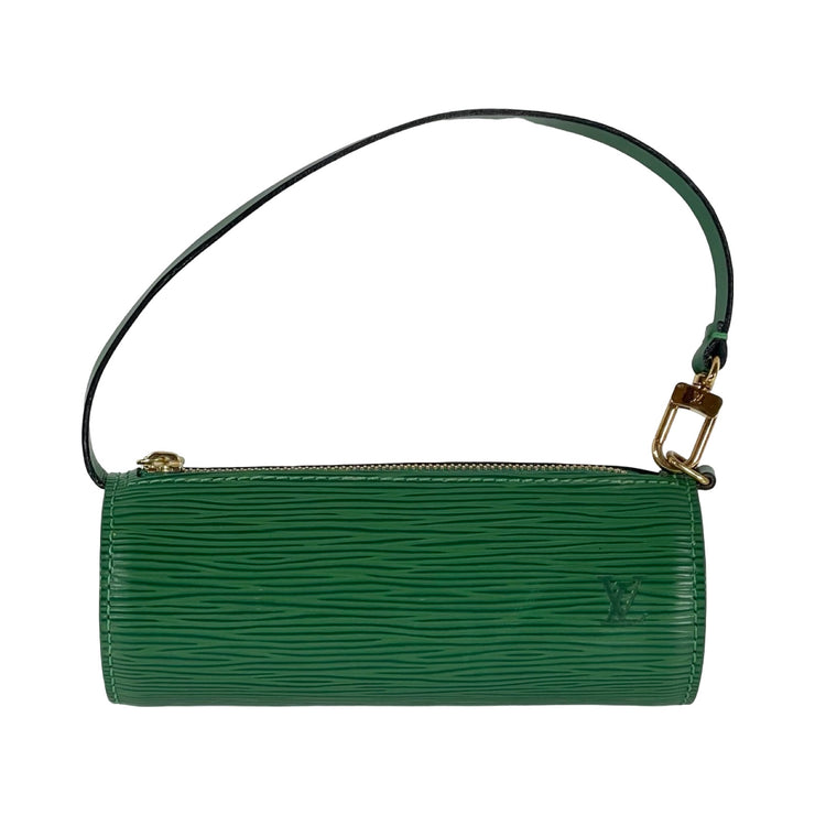 Louis Vuitton - Green Epi Leather Soufflot Pouch
