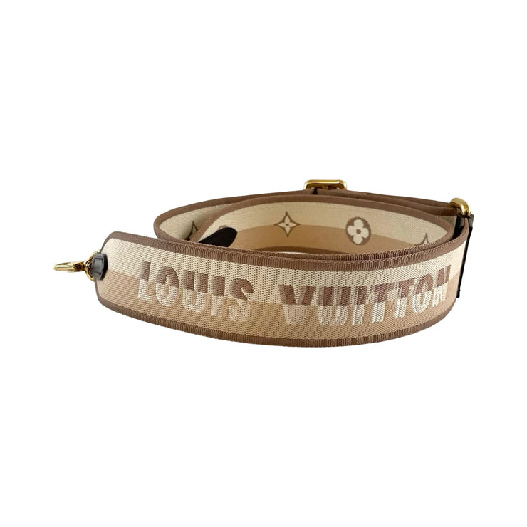 Louis Vuitton - Jacquard Speedy Bandouliere 20 Brown Shoulder Strap