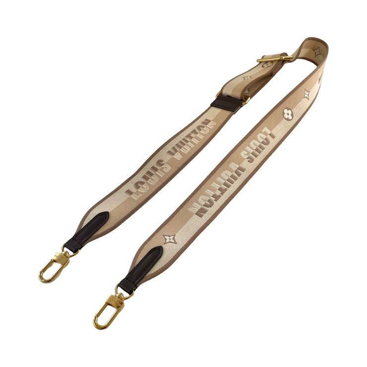 Louis Vuitton - Jacquard Speedy Bandouliere 20 Brown Shoulder Strap