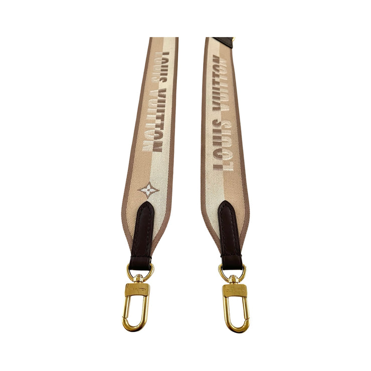 Louis Vuitton - Jacquard Speedy Bandouliere 20 Brown Shoulder Strap