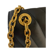 Louis Vuitton - LV New Wave MM Black Leather Chain Bag
