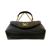 Louis Vuitton - LV New Wave MM Black Leather Chain Bag