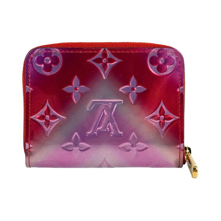 Louis Vuitton - Metallic Pink Monogram Vernis Compact Wallet
