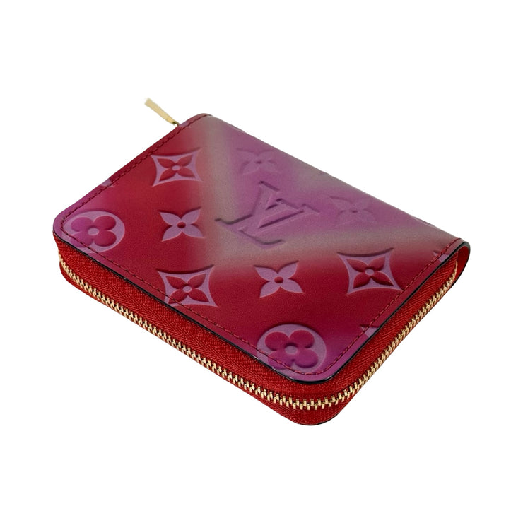 Louis Vuitton - Metallic Pink Monogram Vernis Compact Wallet