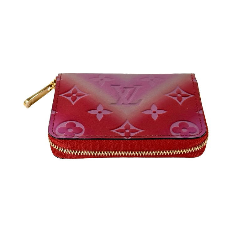 Louis Vuitton - Metallic Pink Monogram Vernis Compact Wallet