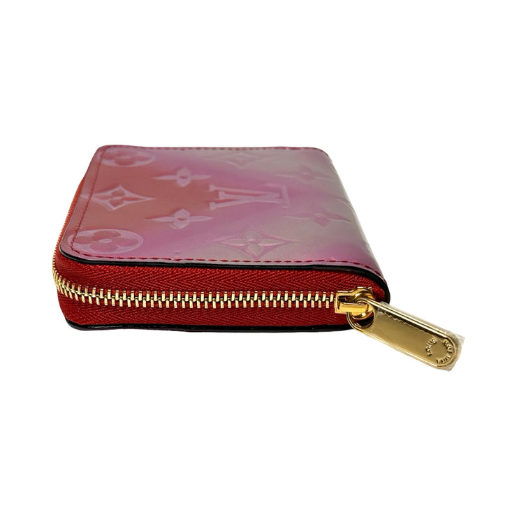 Louis Vuitton - Metallic Pink Monogram Vernis Compact Wallet