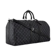 Louis Vuitton - Monogram Eclipse Keepall Bandouliere 55 NEW