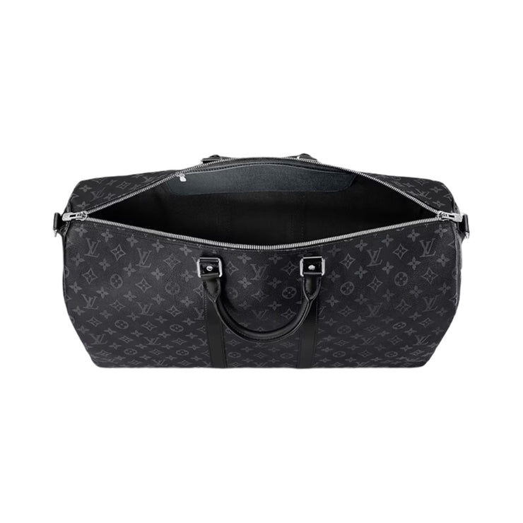 Louis Vuitton - Monogram Eclipse Keepall Bandouliere 55 NEW