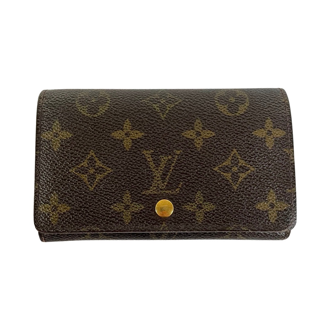 Louis Vuitton, Bags, Louis Vuitton Porte Monnaie Billets Tresor Monogram  Canvas Compact Wallet