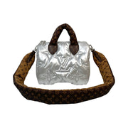 Louis Vuitton - Silver Econyl Mini Monogram Pillow Speedy Bandouliere 25