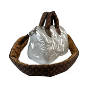 Louis Vuitton - Silver Econyl Mini Monogram Pillow Speedy Bandouliere 25