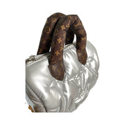 Louis Vuitton - Silver Econyl Mini Monogram Pillow Speedy Bandouliere 25