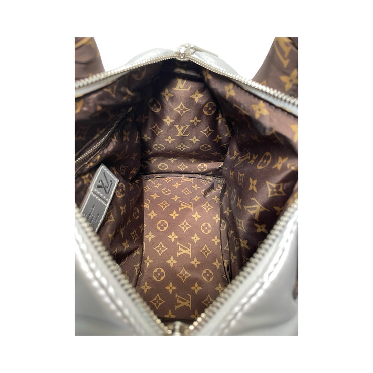 Louis Vuitton - Silver Econyl Mini Monogram Pillow Speedy Bandouliere 25