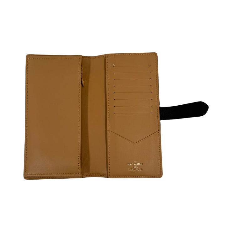 Louis Vuitton - Taurilon LV Vertical Capucines Black Wallet