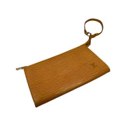 Louis Vuitton - Yellow Epi Pochette Wristlet