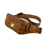 MCM - Cognac Visetos Belt Bag Small