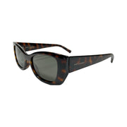 Saint Laurent - YSL Rectangular Cat Eye Havana Sunglasses