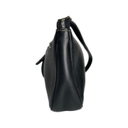 Salvatore Ferragamo - Black Leather Gancini Shoulder Bag