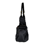 Tod's - Black Nylon & Leather Pashmy Pocket Bag