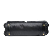Tod's - Black Nylon & Leather Pashmy Pocket Bag