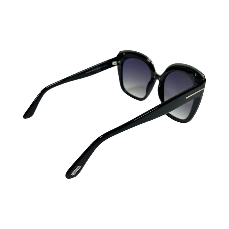 Tom Ford - Black & Chrome Chantalle Sunglasses