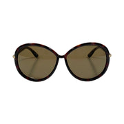Tom Ford - Clothilde Havana & Silver Sunglasses