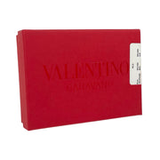 Valentino Garavani - Red Leather Rockstud Card Holder