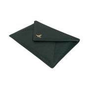 Vivienne Westwood - The Orb Victoria Green Envelope Clutch